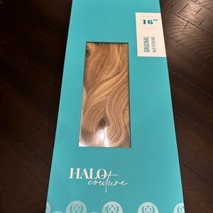 GENTLY USED Original Halo extensions - blonde (color 116) - 16 in - can be dyed